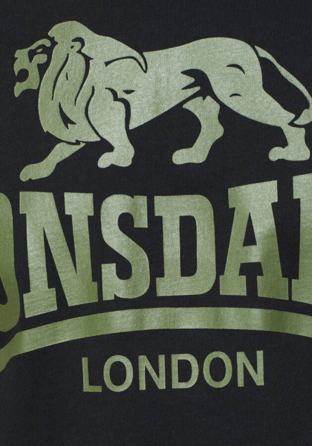 Lonsdale T-shirt BANGOR Set van 2 (2-delig Set van 2)