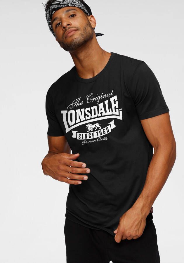 Lonsdale T-shirt SUSSEX-TORBAY (2-delig Set van 2)
