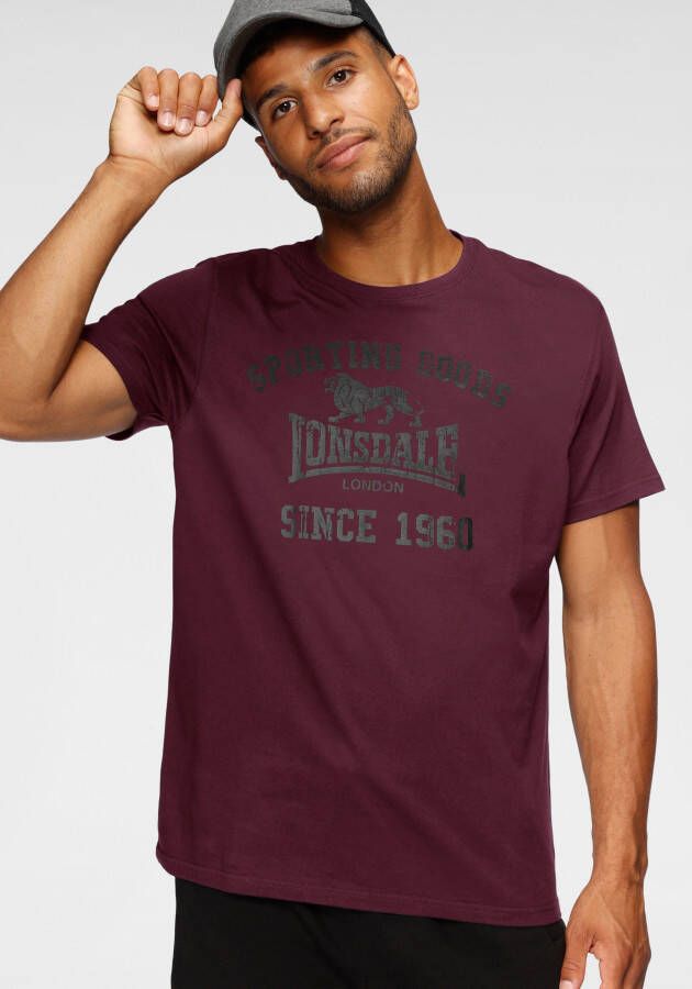 Lonsdale T-shirt SUSSEX-TORBAY (2-delig Set van 2)