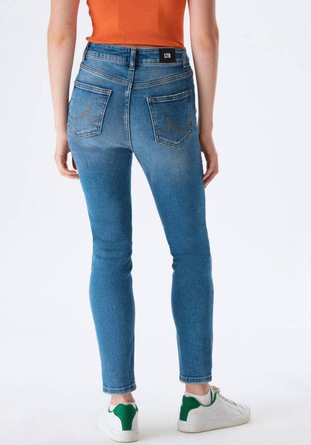 LTB Destroyed jeans Freya in 5-pocketsstijl