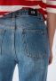 LTB high waist straight fit jeans Oliva G pixie wash Blauw Meisjes Denim 164 - Thumbnail 6