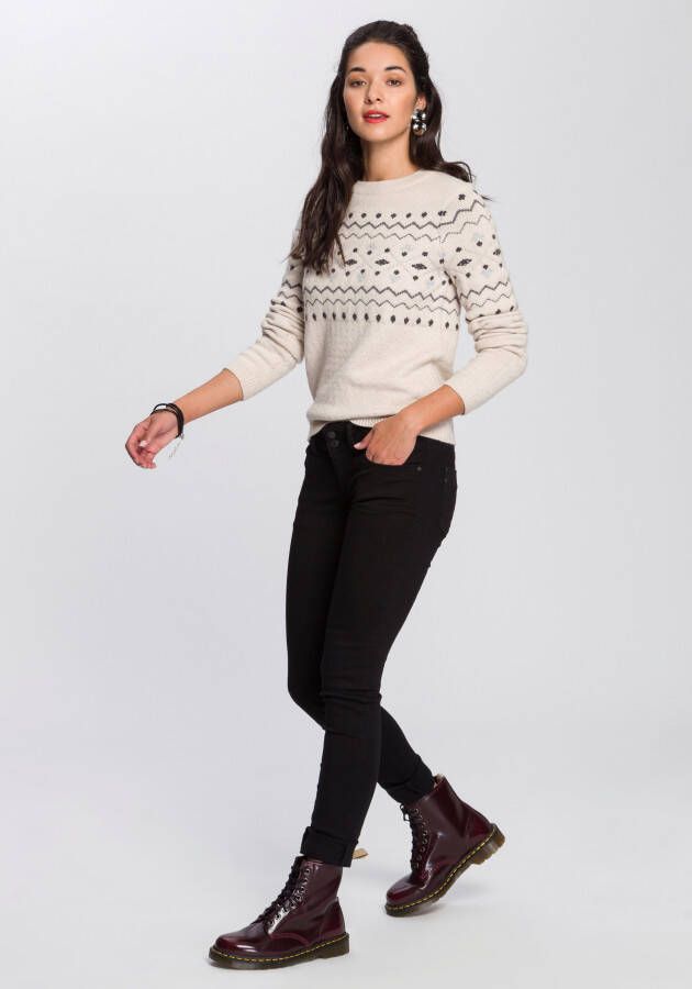 LTB Skinny jeans MOLLY met comfortabele band met 2 knopen voor een optimale pasvorm