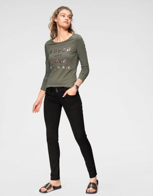 LTB Skinny jeans MOLLY met comfortabele band met 2 knopen voor een optimale pasvorm