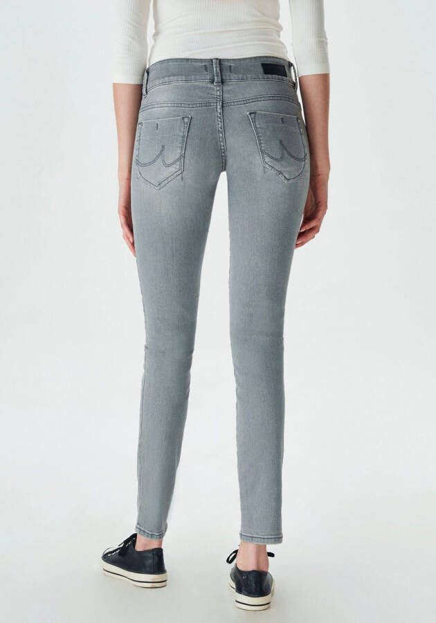 LTB Slim fit jeans MOLLY met band met dubbele knoop