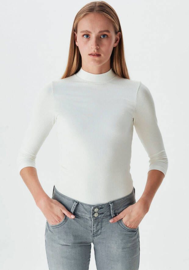 LTB Slim fit jeans MOLLY met band met dubbele knoop