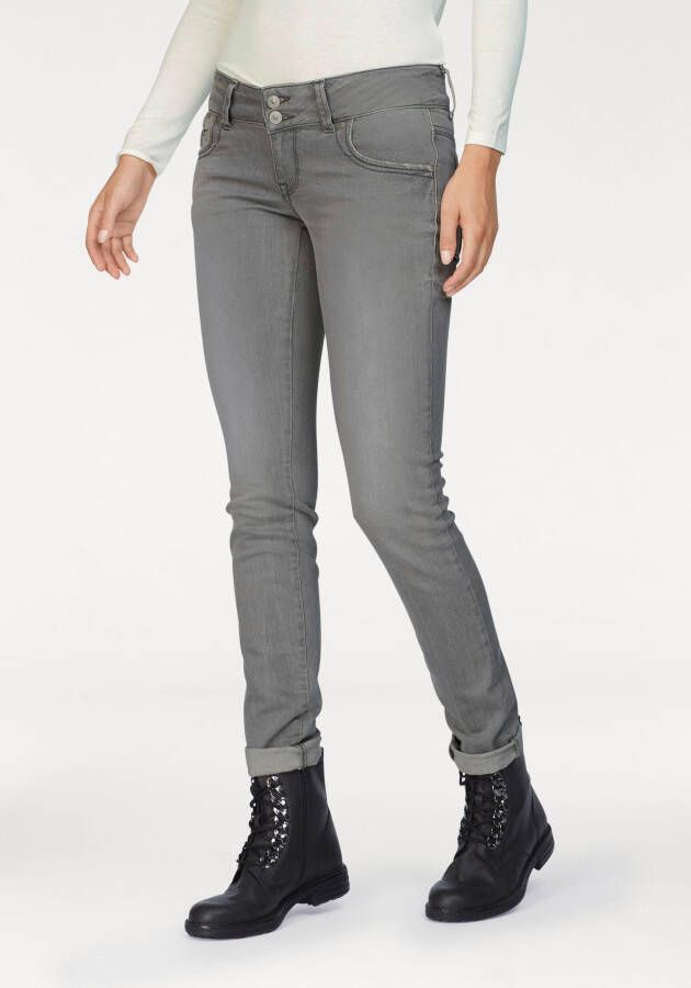 LTB Slim fit jeans MOLLY met band met dubbele knoop