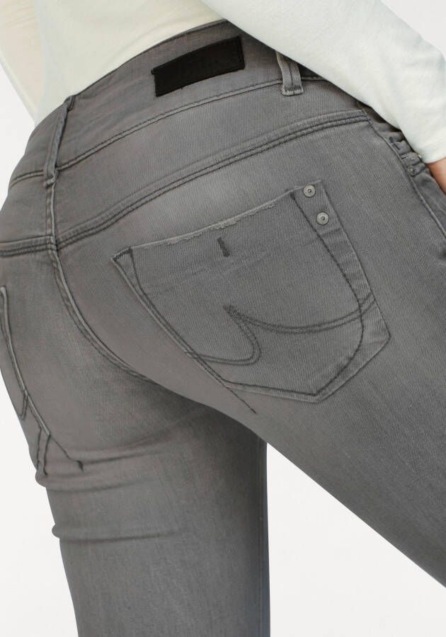 LTB Slim fit jeans MOLLY met band met dubbele knoop