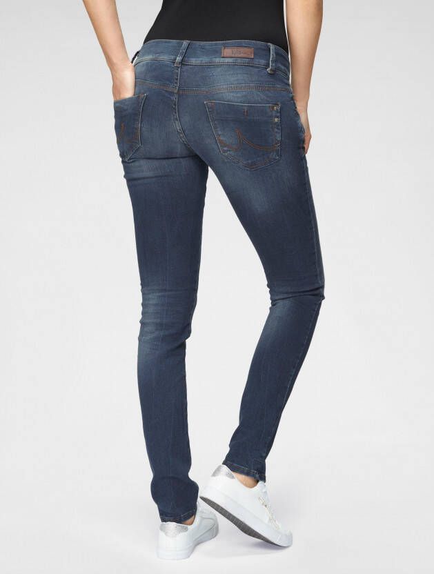 LTB Slim fit jeans MOLLY met comfortabele band met dubbele knoop