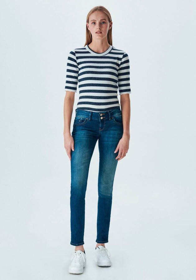 LTB Slim fit jeans MOLLY met comfortabele band met dubbele knoop