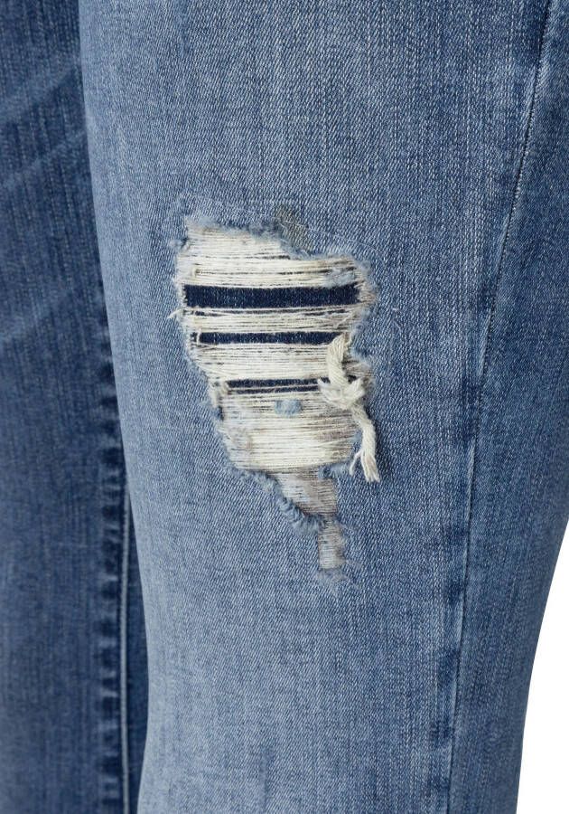 MAC 3 4 jeans Dream Kick Modieus verkorte en licht uitlopende zoom
