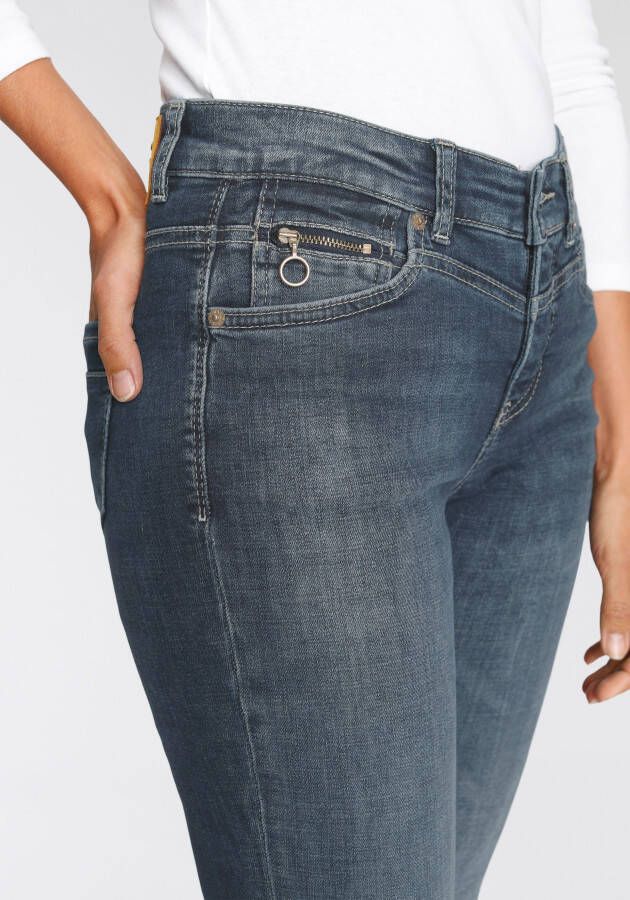 MAC Ankle jeans Rich-slim chic Met bijzonder kleingeldzakje