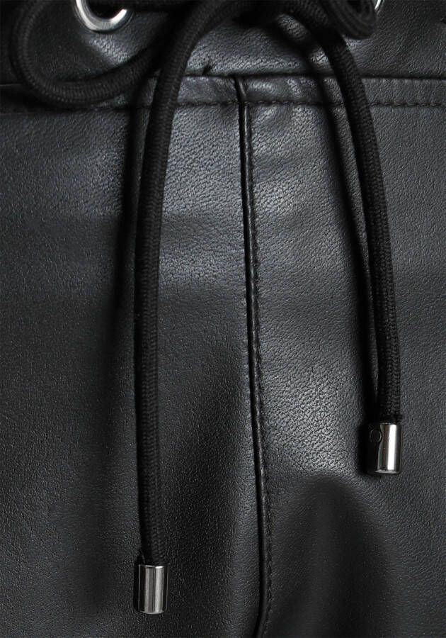 MAC Imitatieleren broek Future-Pants vegan