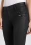 MAC Skinny Coated Katoenen Tencel Jeans Black Dames - Thumbnail 8