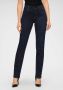 MAC Stijlvolle Jeans met Straight-Leg Silhouet en Donkere Denim Wassing Blue Dames - Thumbnail 5