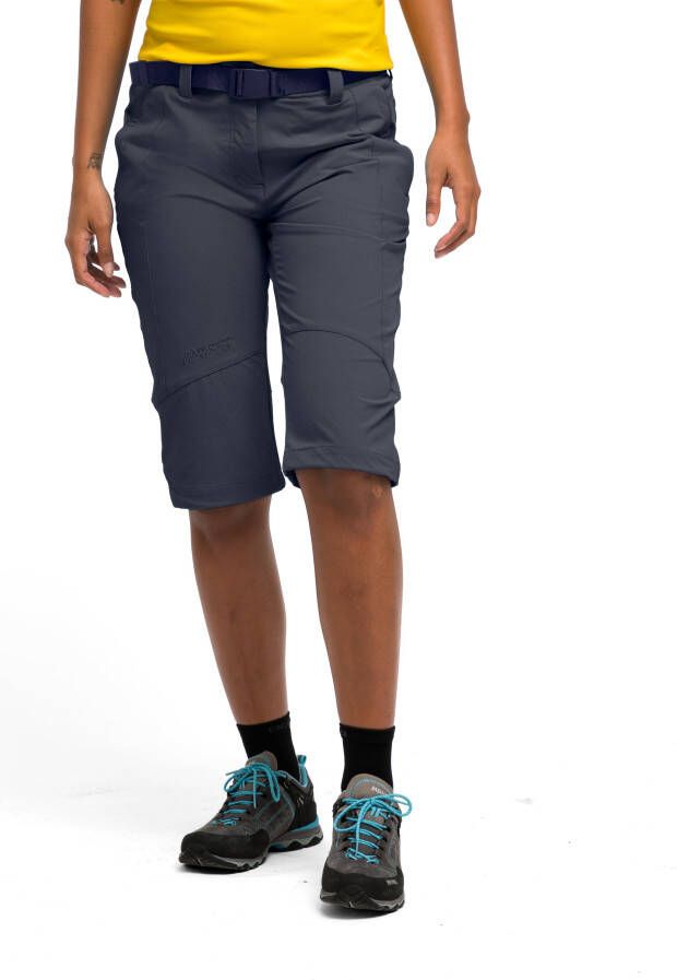 Maier Sports Capribroek Kluane Dames shorts korte wandelbroek outdoorbroek met 2 zakken regular fit