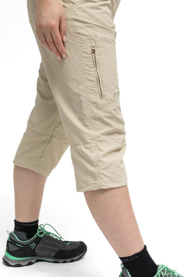 Maier Sports Capribroek Neckar Robuuste functionele broek in caprilengte ideaal voor het wandelen