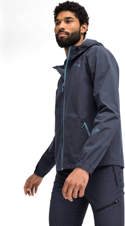 Maier Sports Functioneel jack Tind Eco M Minimalistische 2 5-lagen-jas voor wandelingen en tochten