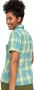 Maier Sports Functionele blouse Philina Geruite blouse met korte mouwen voor wandelen reizen en vrije tijd - Thumbnail 2