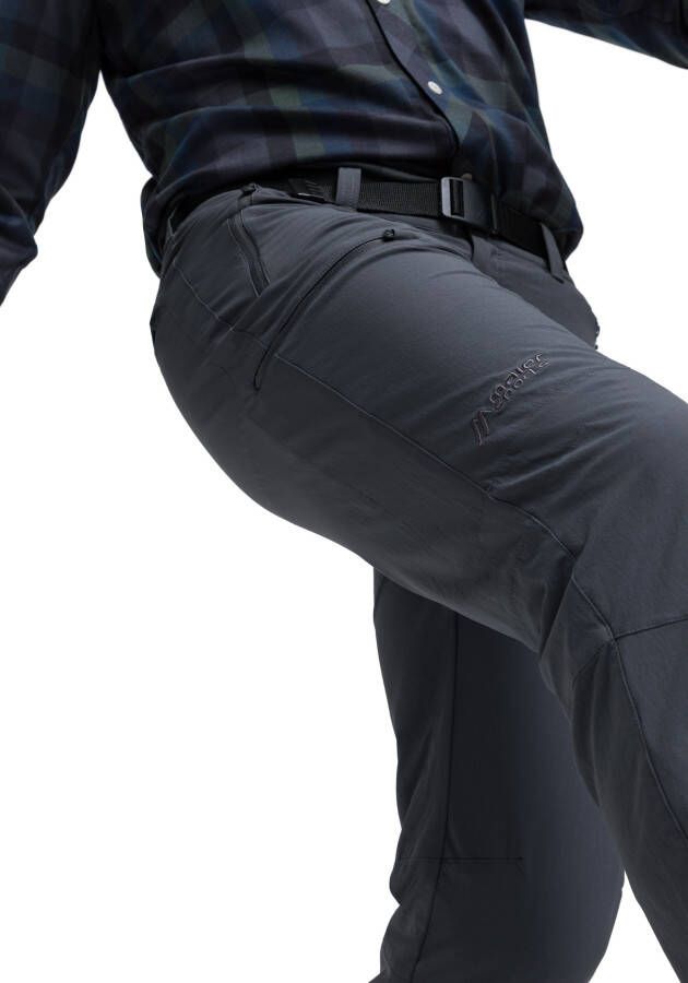 Maier Sports Functionele broek Oberjoch gevoerde outdoorbroek elastisch sneldrogend