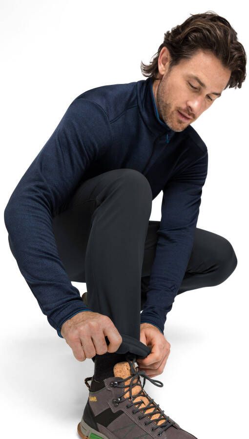 Maier Sports Functionele broek Perlit M Warme softshell-broek robuust winddicht elastisch