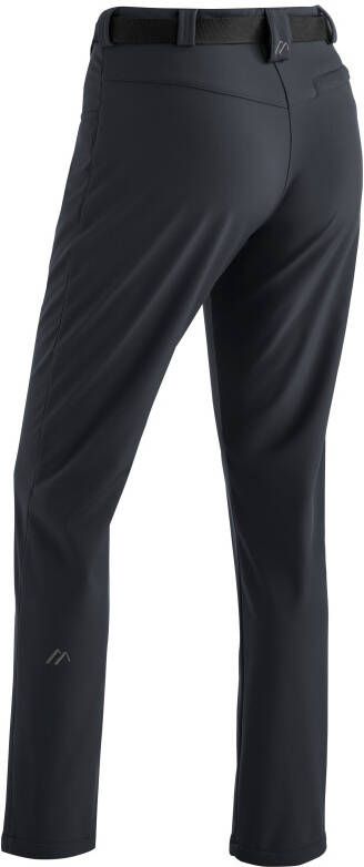 Maier Sports Functionele broek Perlit W warme dames softshell broek winter outdoor broek winddicht regular fit