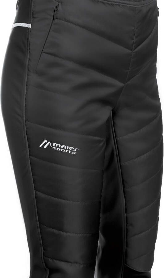 Maier Sports Functionele broek Telfs CC Pants W Veelzijdige hybride broek voor alle noordse soorten wintersport