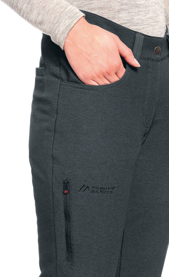 Maier Sports Functionele broek Tillit W slim fit warm zeer elastisch sneldrogend