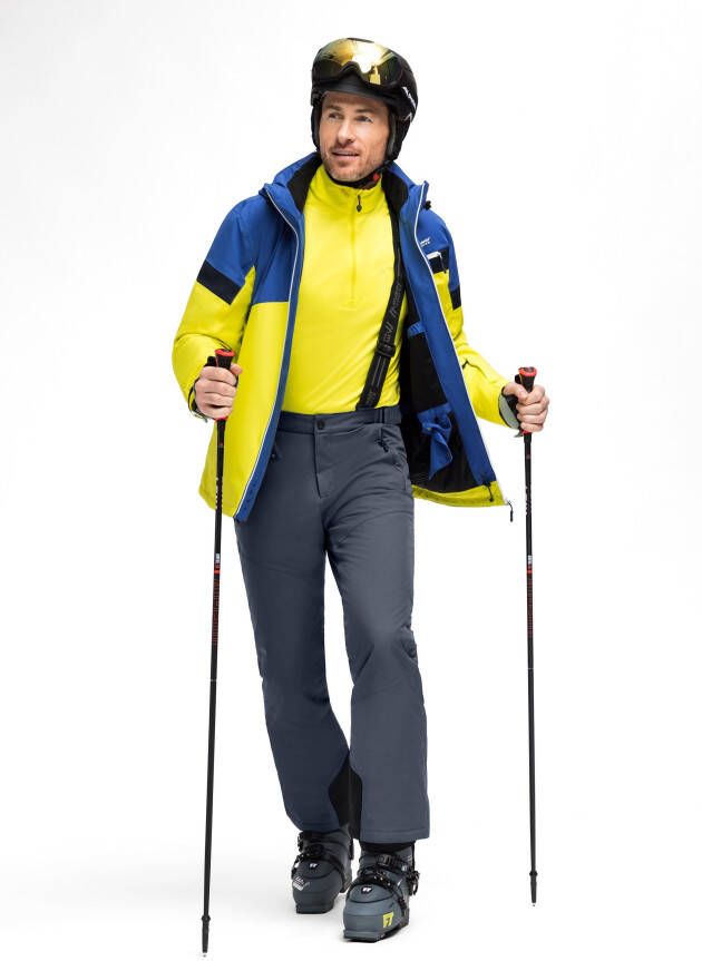 Maier Sports Skibroek Anton 2 Heren skibroek met bretels waterdicht en winddicht