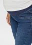Mamalicious low waist skinny zwangerschaps jegging MLAMY medium blue denim Jeans Blauw XL - Thumbnail 10