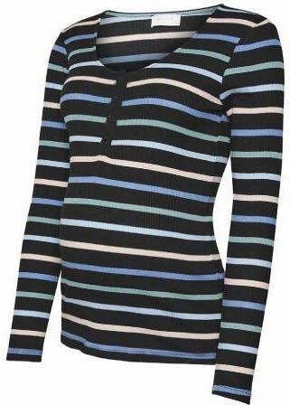 Mamalicious Zwangerschapsshirt MLCELIE LIA L S JRS TOP 2F A.