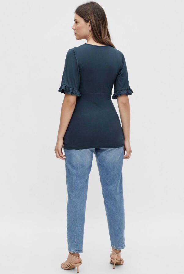 Mamalicious Zwangerschapsshirt MLDICTE met ruches