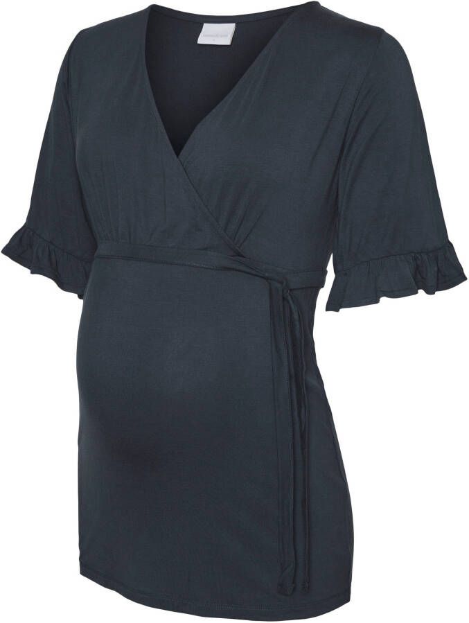 Mamalicious Zwangerschapsshirt MLDICTE met ruches