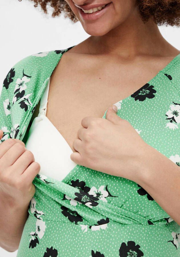 Mamalicious Zwangerschapsshirt MLLOVELY in wikkel-look