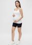 Mamalicious zwangerschapshemd set van 2 wit zwart Dames Gerecycled materiaal (duurzaam) Ronde hals - Thumbnail 8