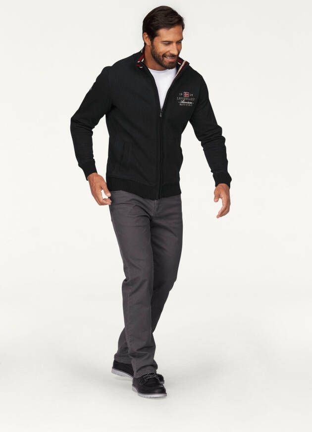 Man's World Broek met elastische band Stretch comfortabel met elastiek opzij