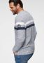 Man's World Trui met ronde hals Tot XL in gemêleerde look - Thumbnail 2