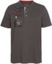 Man's World Henleyshirt Korte mouwen casual pasvorm bedrukt ronde hals casual - Thumbnail 5