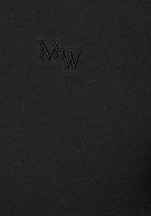 Man's World Hoodie lange mouwen losse pasvorm effen met capuchon