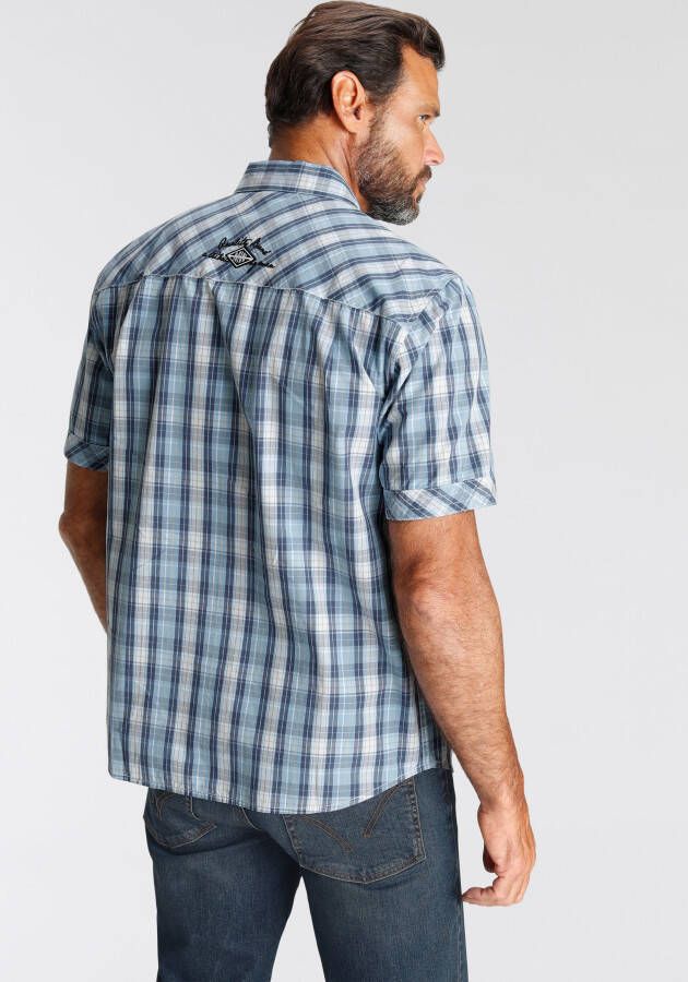 Man's World Overhemd met korte mouwen met borstzakken