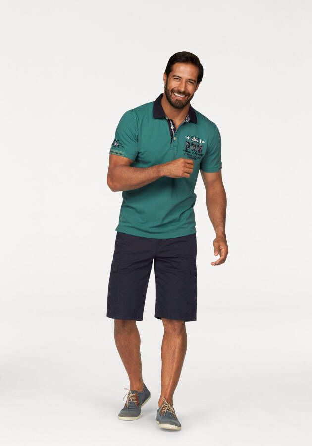 Man's World Poloshirt Korte mouwen met polokraag voor sportieve activiteiten
