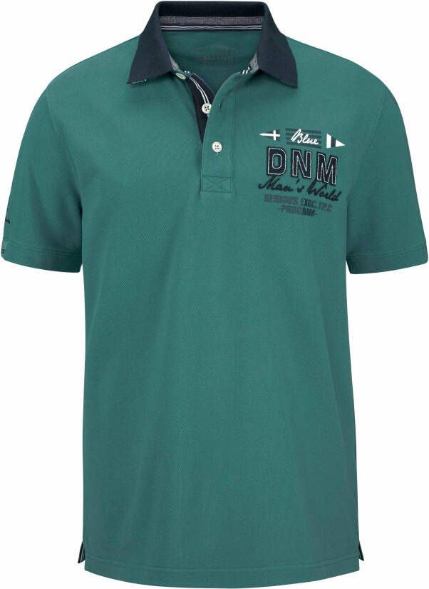 Man's World Poloshirt Korte mouwen met polokraag voor sportieve activiteiten
