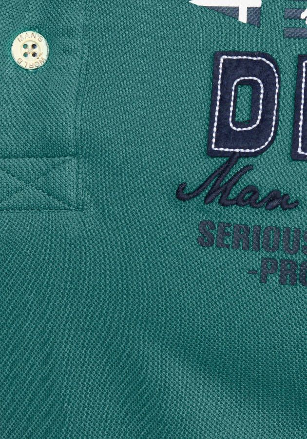 Man's World Poloshirt Korte mouwen met polokraag voor sportieve activiteiten