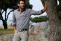 Man's World Poloshirt met lange mouwen Lange mouwen gemêleerde look polokraag van katoen - Thumbnail 7