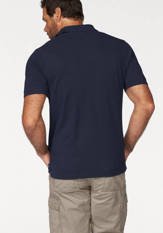 Man's World Poloshirt Korte mouwen losse pasvorm effen