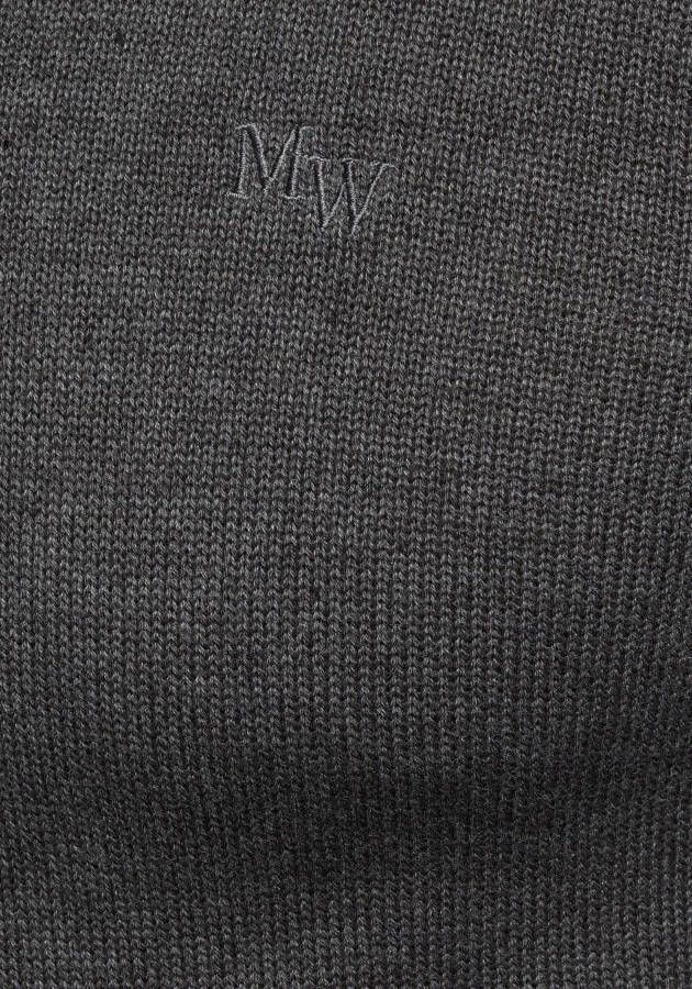 Man's World Schipperstrui Tot XL met een ritssluiting bij de kraag