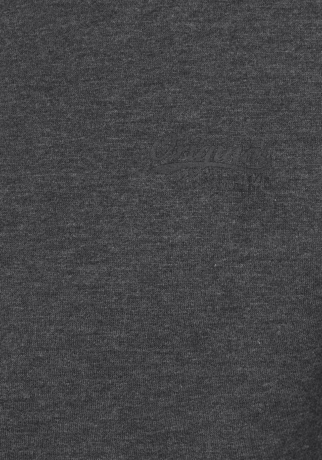 Man's World Sweatshirt Lange mouwen basic-stijl effen ronde hals