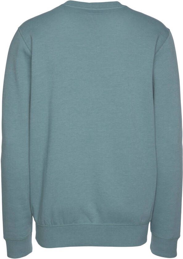 Man's World Sweatshirt Lange mouwen basic-stijl effen ronde hals
