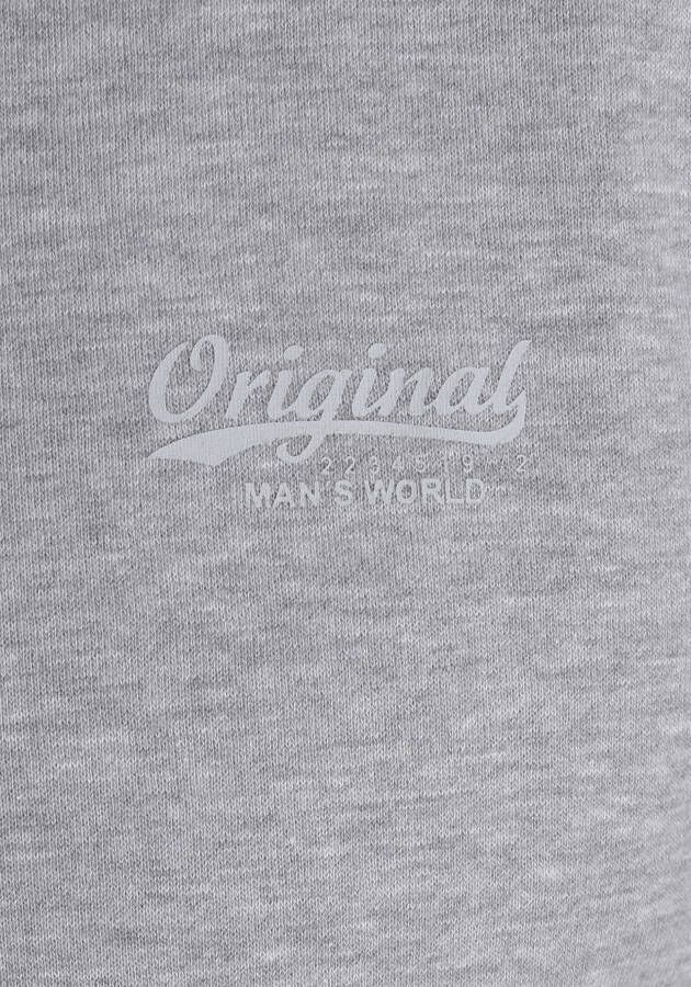 Man's World Sweatshirt Lange mouwen basic-stijl effen ronde hals