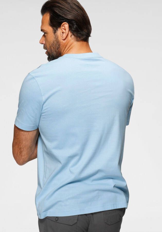 Man's World T-shirt Korte mouwen bedrukt ronde hals van single jersey