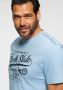 Man's World T-shirt Korte mouwen bedrukt ronde hals van single jersey - Thumbnail 3